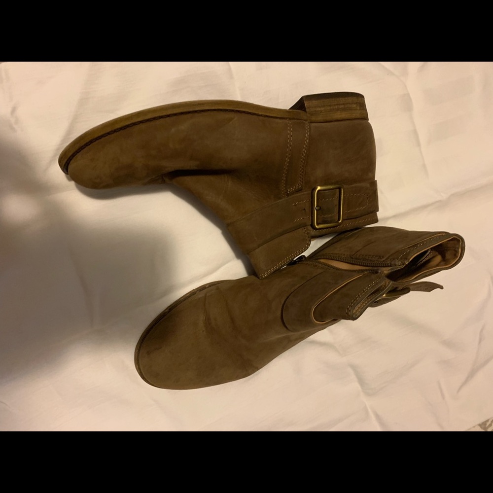 Franco sarto suede ankle boots